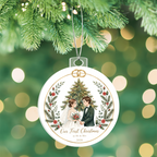 Our First Christmas as Mr & Mrs 2026 ornament