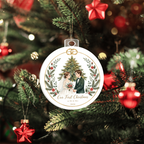 Our First Christmas as Mr & Mrs 2026 ornament