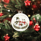 Our Family's First Christmas 2026 — snowman family