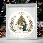 Our First Christmas as Mr & Mrs 2026 ornament