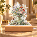 Wildflower Mason Jar — lavender, poppies, wheat and daisies in a twine-bowed jar
