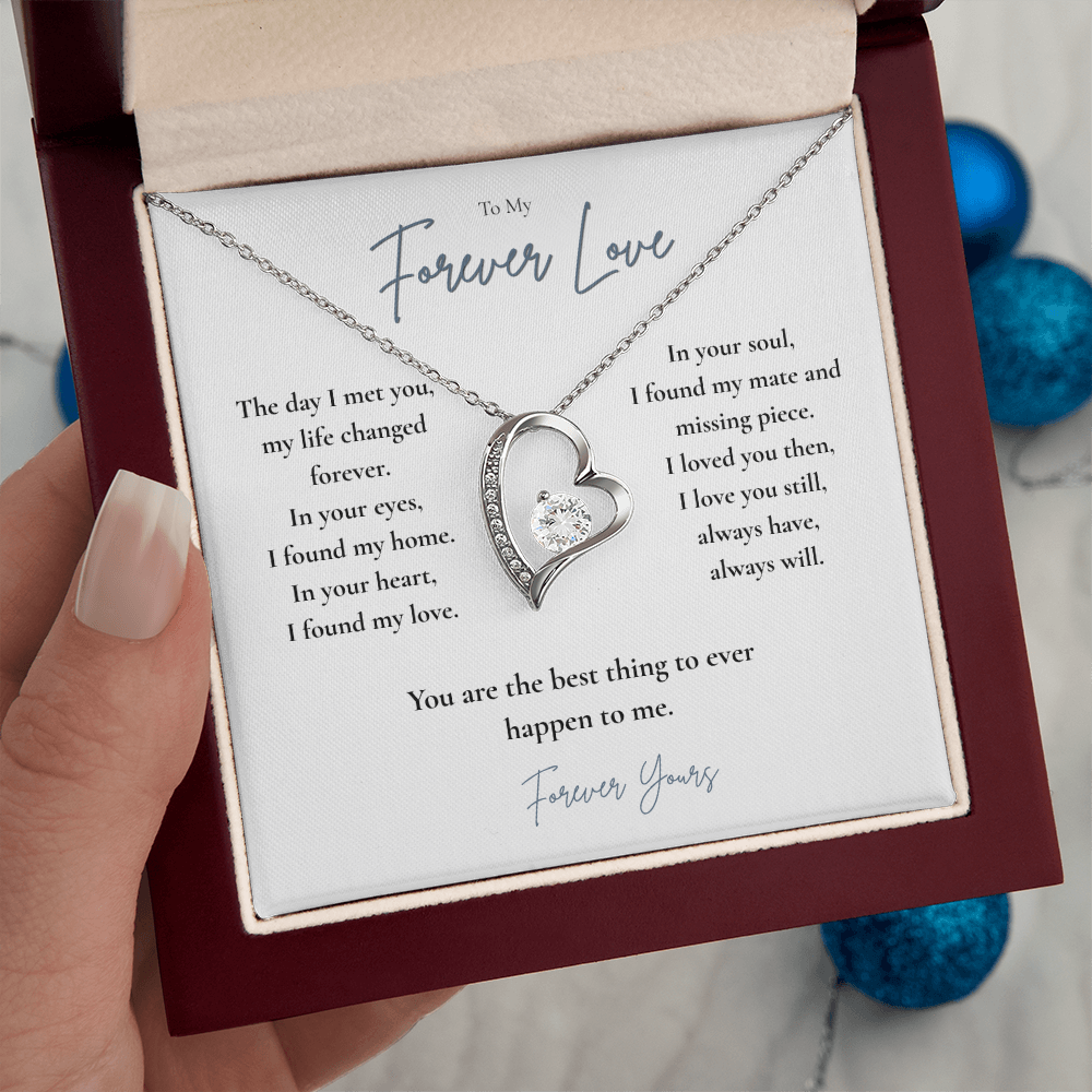 To My Forever Love Necklace