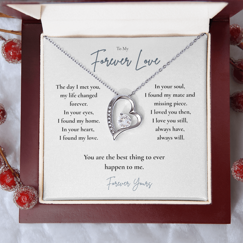 To My Forever Love Necklace