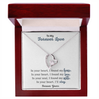 To My Forever Love Heart Necklace – Romantic Jewelry Gift for Your Partner