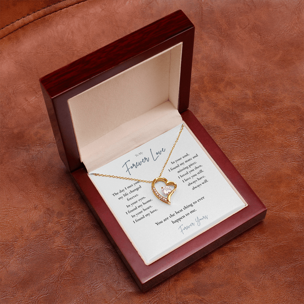 To My Forever Love Necklace