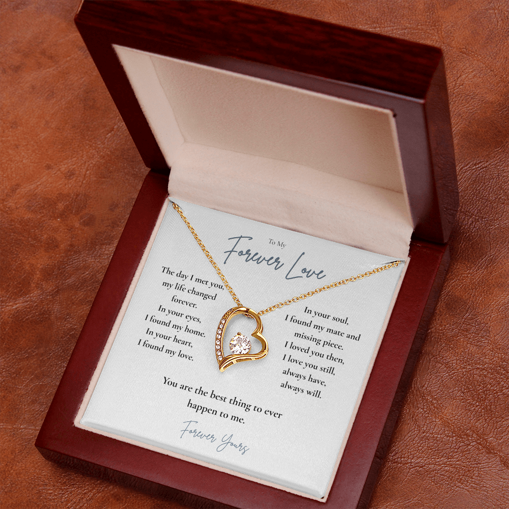 To My Forever Love Necklace