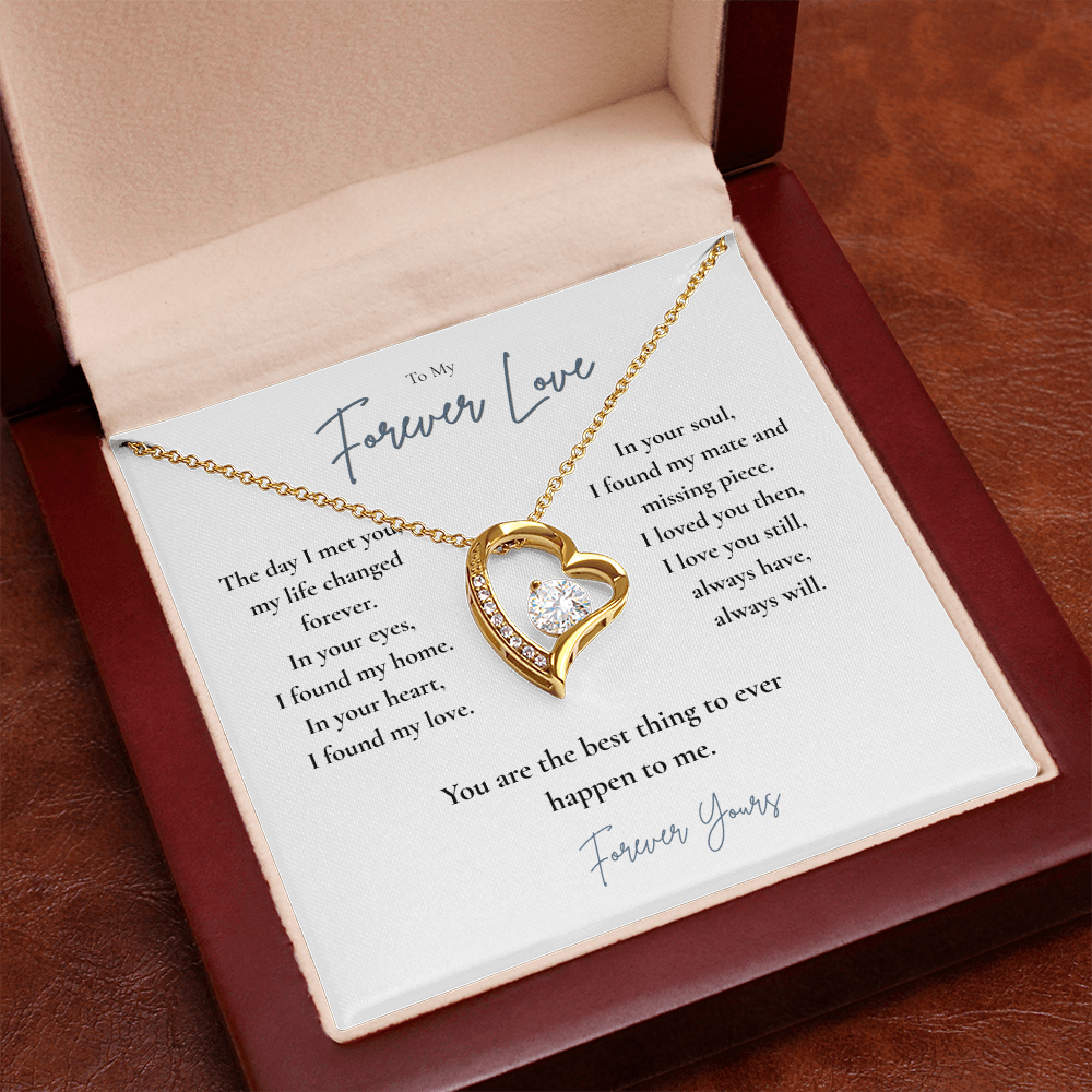 To My Forever Love Necklace