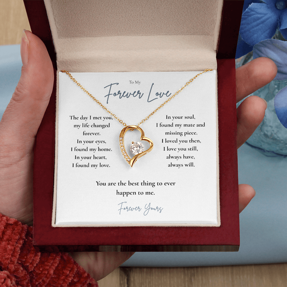 To My Forever Love Necklace