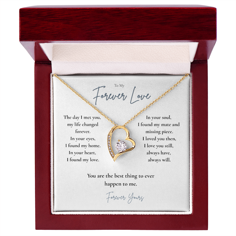 To My Forever Love Necklace