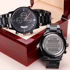 Men's Watch, Be Strong and Courageous, Joshua 1:9
