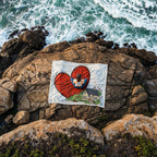 In Your Heart I Found My Home Blanket – Romantic Love Gift for Couples, Anniversary & Wedding Gift