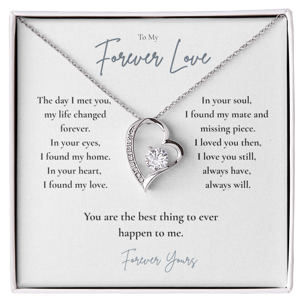 To My Forever Love Necklace
