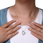 To My Forever Love Heart Necklace – Romantic Jewelry Gift for Your Partner