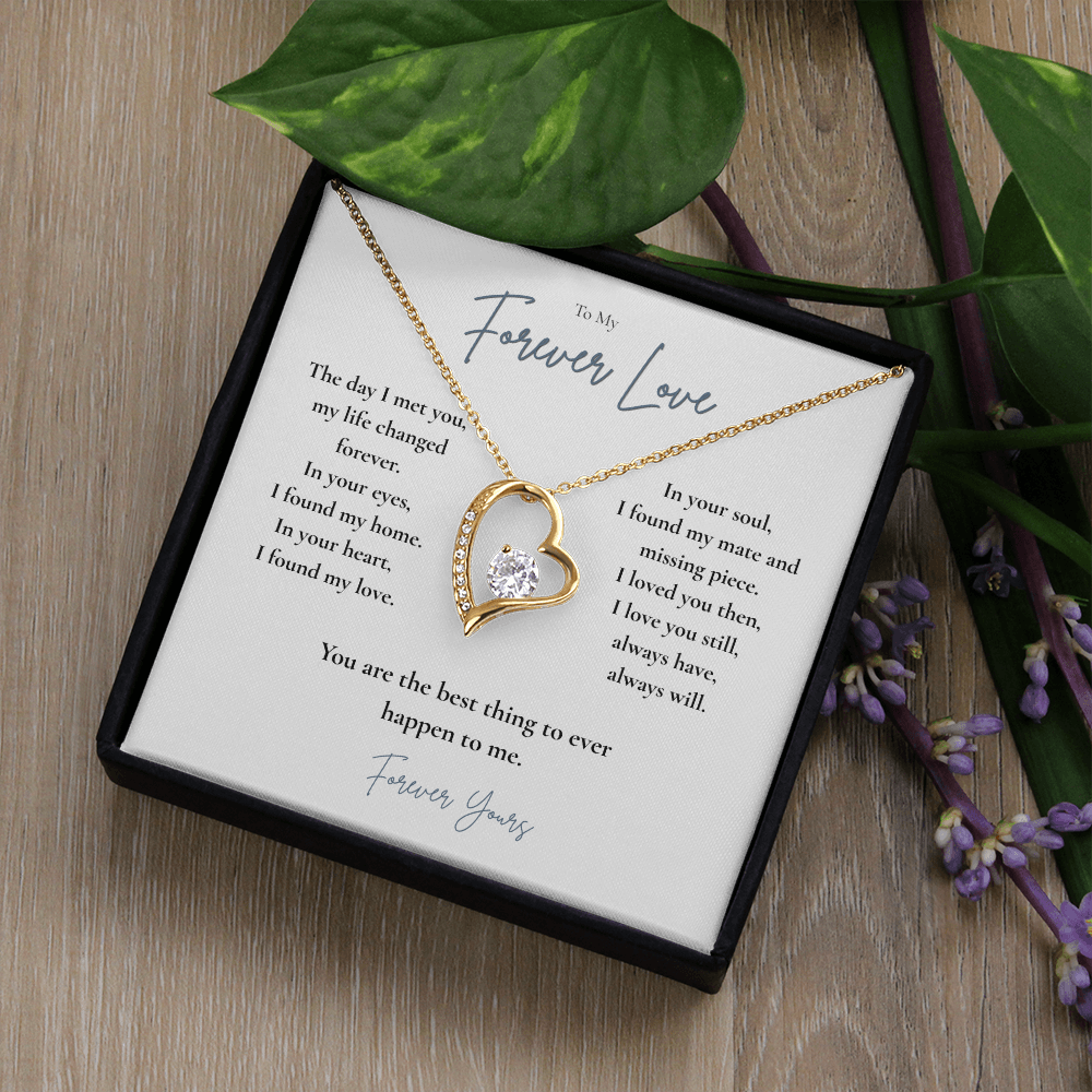 To My Forever Love Necklace