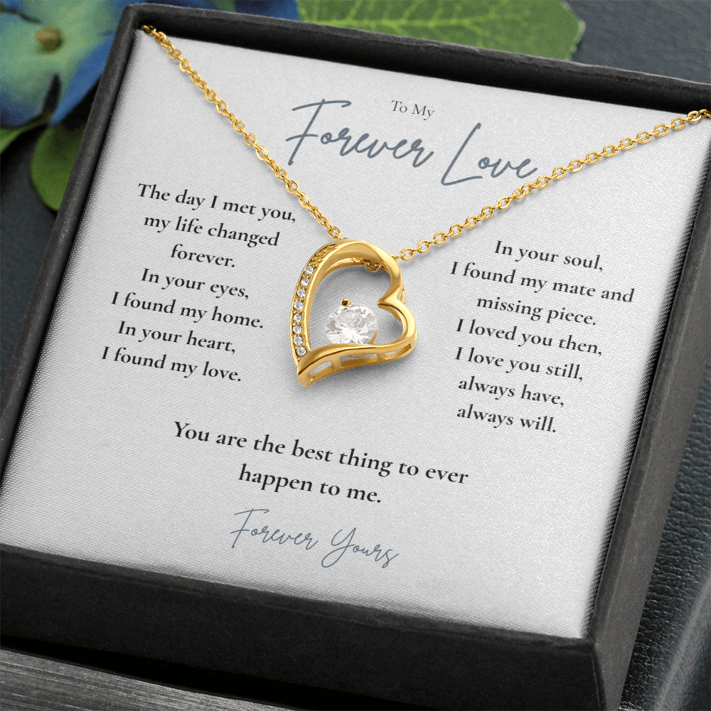 To My Forever Love Necklace