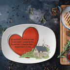 In Your Heart, I Found My Home – Heart & House Serving Platter