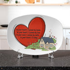 In Your Heart, I Found My Home – Heart & House Serving Platter
