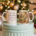 To My Grandma Mug - 'Your Warmth, Your Wisdom, and Your Cookies' Coffee Mug