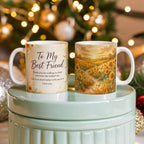 To My Best Friend Mug - 'Life Is So Much Better With You in It' Sunflower Coffee Mug