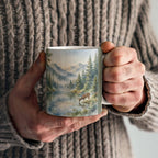 To My Husband Mug - 'My Favorite Hello' Mountain Lake Love Letter Coffee Mug
