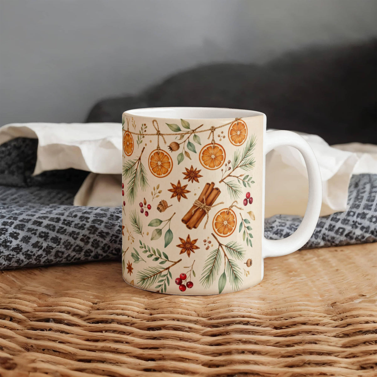 Dried Orange Garland — Warm & Cozy