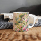To My Mom Mug - 'Everything I Am, You Helped Me to Be' Rose Garden Coffee Mug
