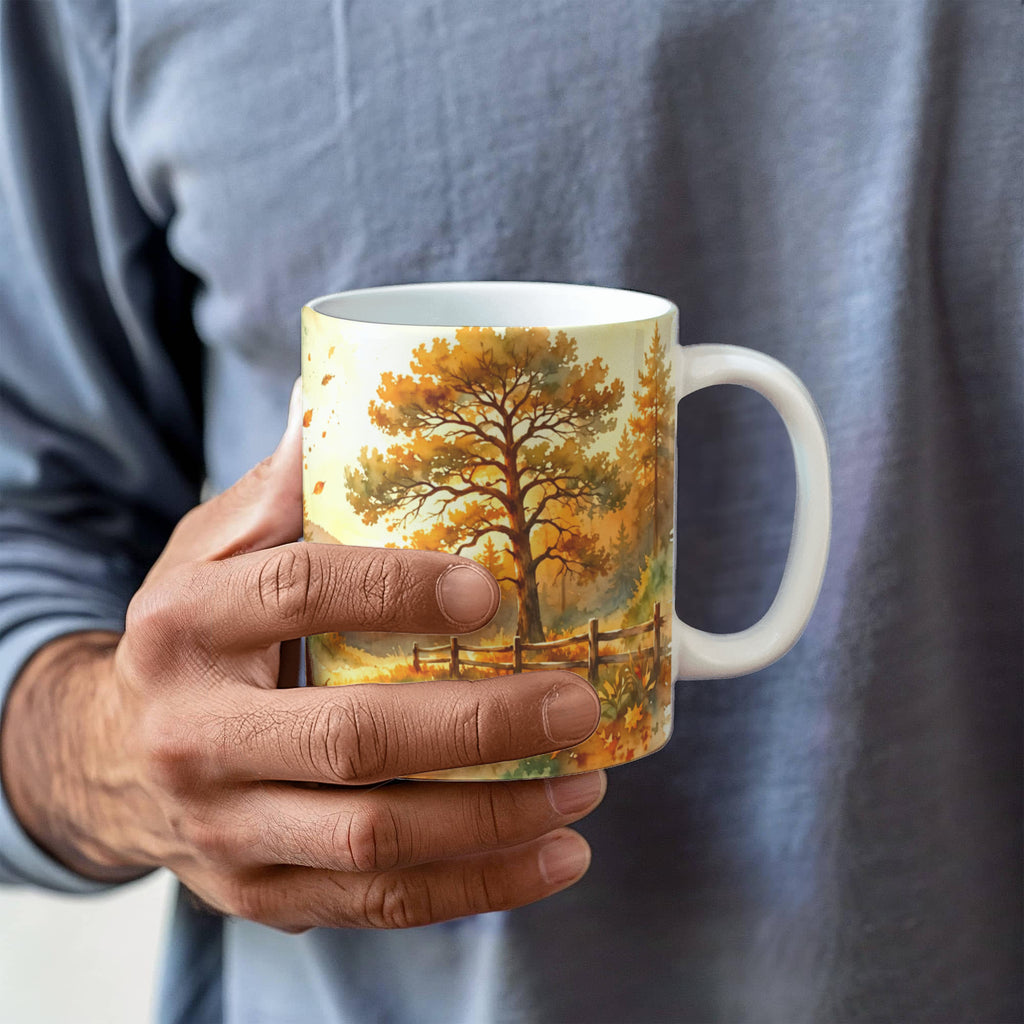 To My Grandpa Mug - 'Your Legacy Lives On in All of Us' Oak & Pines Coffee Mug