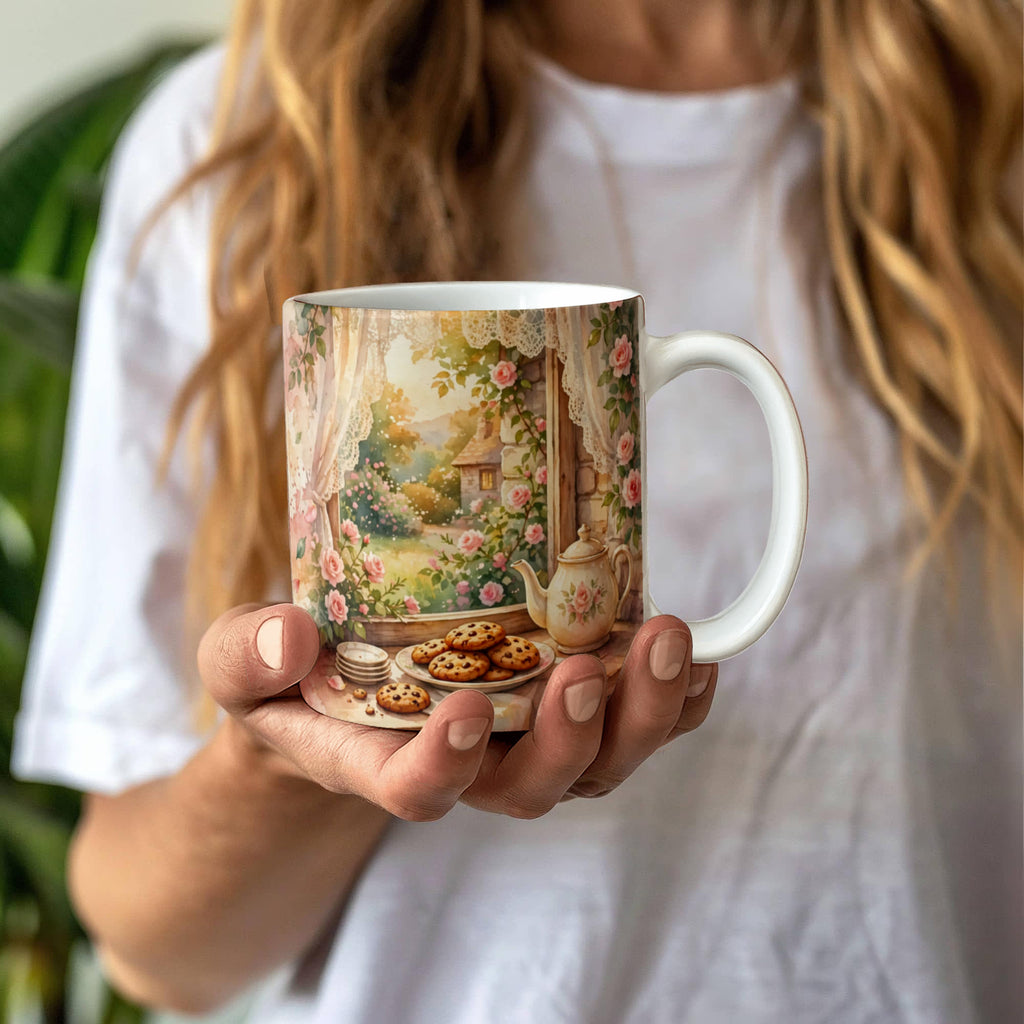 To My Grandma Mug - 'Your Warmth, Your Wisdom, and Your Cookies' Coffee Mug