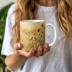To My Sister Mug - 'A Best Friend for Life' Sunflower Meadow Coffee Mug