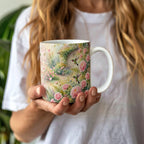 To My Mom Mug - 'Everything I Am, You Helped Me to Be' Rose Garden Coffee Mug
