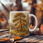 To My Grandpa Mug - 'Your Legacy Lives On in All of Us' Oak & Pines Coffee Mug