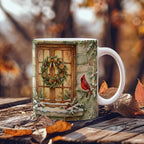 Cottage Window — Have a Cozy Christmas