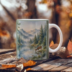 To My Husband Mug - 'My Favorite Hello' Mountain Lake Love Letter Coffee Mug