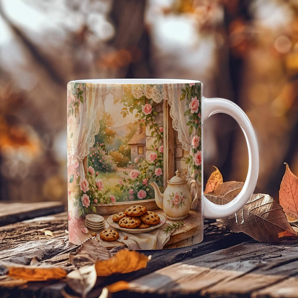 To My Grandma Mug - 'Your Warmth, Your Wisdom, and Your Cookies' Coffee Mug