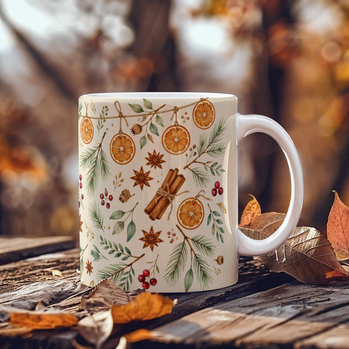 Dried Orange Garland — Warm & Cozy