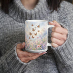 To My Daughter Mug - 'Never Forget Your Way Back Home' Butterfly Coffee Mug