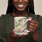 To My Mom Mug - 'Everything I Am, You Helped Me to Be' Rose Garden Coffee Mug