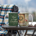 Cottage Window — Have a Cozy Christmas