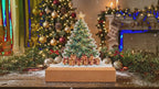 Christmas Tree LED Plaque – Custom Cut Acrylic Night Light with Ornaments & Gifts